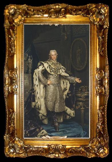 framed  Alexandre Roslin Gustav III, ta009-2